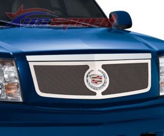 02 06 Cadillac Escalade Stainless Steel Mesh Grille Grill Insert