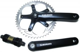 SRAM S100 165mm x 48T Track Fixed Gear Single Speed Bike Crankset Free