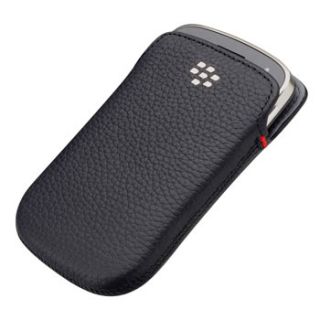 Original BlackBerry Bold 9900 9930 Pocket Pouch Case Sleeve   Black