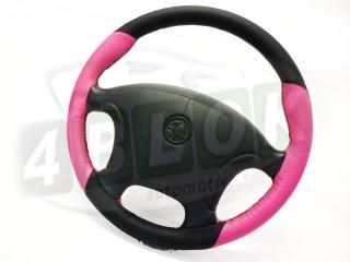Custom Leather Steering Wheel Holden VT VX Vu WH Pink
