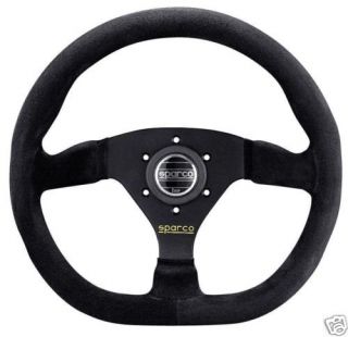 Sparco L360 Ring Suede Steering Wheel Free SHIP 015TRGS1TUV