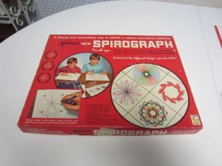 Vintage Kenners Spirograph Set, 1967, 60s Toy, Spiro graph, FUN, NO