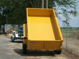 6X12 dump trailer power lift EQUIPMENT ramps SCISSOR LIFT 12000# gvwr