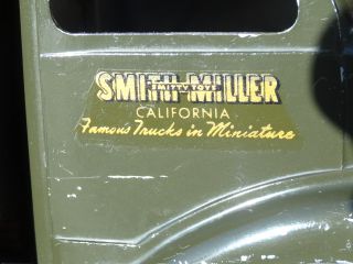 Smith Miller Bank of America Armored Toy Truck