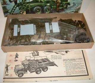 ROCKETS  Lacrosse Missile with Mobile Launcher made in 1958 by REVELL
