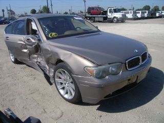 BMW 745i 4DR E65 Seat Assembly Front Driver E66