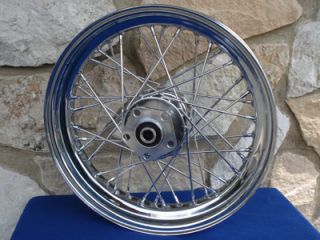 16 40 Spoke Rear Wheel for Harley Dyna Softail Sportster 1984 99