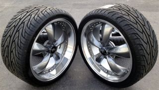 Mustang Bullitt Wheels 20x8 5 10 20 inch Tires 2005 Rims Deep Dish
