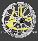 Imperial Chrome 21 FRONT Wheel pkg Harley Touring W/ABS 2008 & Up