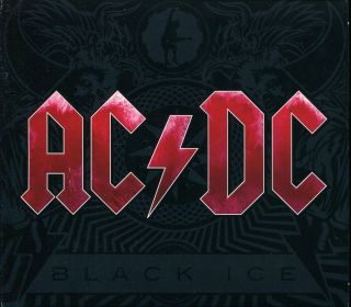 AC/DC  Black Fire (Columbia 2008) Rote Schrift