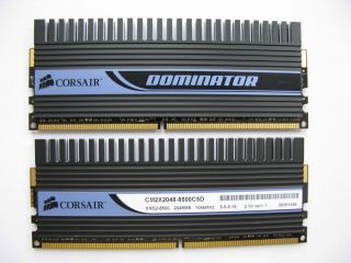 GB DDR2 Corsair Dominator 1066 Mhz PC2 8500 (2 x 2GB Kit) High End