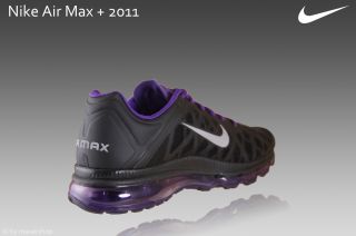Nike Air Max + 2011 Schuhe Neu Gr.44 Sneaker schwarz/lila 429889 005