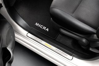 Nissan Micra K13 Mod.2010 Einstiegsleisten beleuchtet