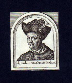 1680   Johann Ludwig Hektor v. Isolani Portrait Merian