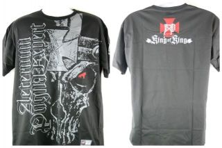 Triple H Skull King WWE Black T shirt New