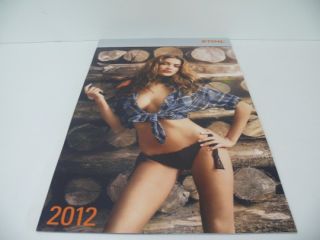 Stihl Kalender 2012 Motorsägen sexy