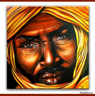 BURGSTALLERS ART Modern Kunst Gemälde Malerei Bilder Leinwand Afrika