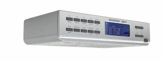 Silvercrest Unterbau Küchenradio mit LCD Display Silber PLL Tuner RDS