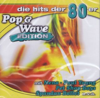 Pop & Wave Edition   Die Hits Der 80er   2 CD Neu new