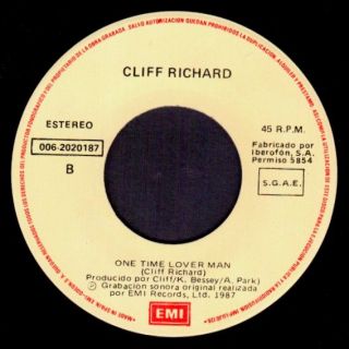 CLIFF RICHARD   SPAIN 7 EMI 1987   SOME PEOPLE