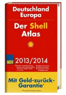 Der Shell Atlas Deutschland Europa 2013/2014 **portofrei**