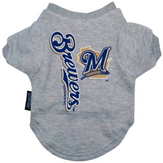 Milwaukee Brewers Pet T Shirt   Clothing & Accessories   Dog