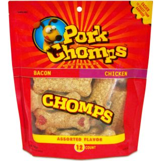 Scott Pork Chomps Crunchy Bones   Granulated Rawhide    Rawhide & Chews