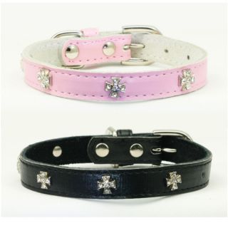 Hip Doggie Leather Cross Collars for Dogs   Collars   Collars, Harnesses & Leashes