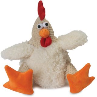 goDog™ Checkers Fat Rooster Dog Toy with Chew Guard Technology™