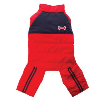 Dog Top Paw™ Red Snow Suit