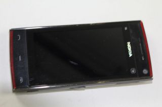 Nokia X6 16 GB schwarz rot Unlocked Ohne Simlock #86