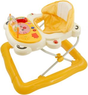 Baby Lauflernhilfe Gehfrei Spielcenter Activitysitz Gelb