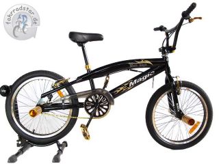 20 Zoll Kinderfahrrad BMX Fahrrad Black Magic Freestyle Bike
