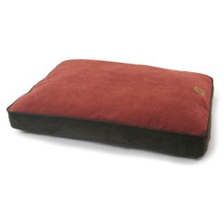 Precision Pet Gusset Pillow Pet Bed   Rust