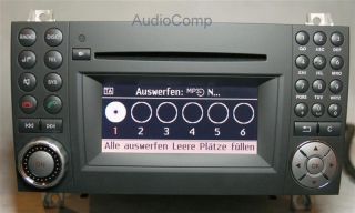 Audio 20 NTG 2.5 CD 6 Fach CD Wechsler SLK R171  BT