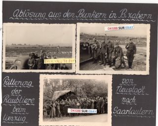 WH Fotos Ablösund aus d. Bunker BERGZABERN b. Landau Westwall