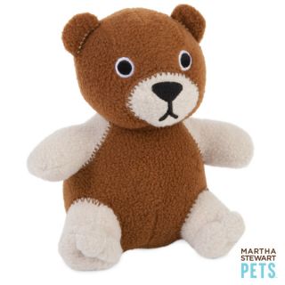 Martha Stewart Pets Fleece Chew Toy   Bear