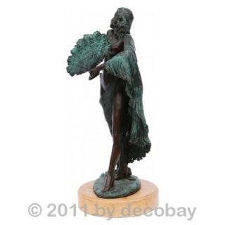 Sexy Lady antike laszive Frau Dame erotisch Bronzefigur Bronze Akt
