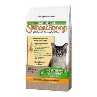 Swheat Scoop Multicat Scoopable Natural Wheat Cat Litter   Litter   Litter & Accessories