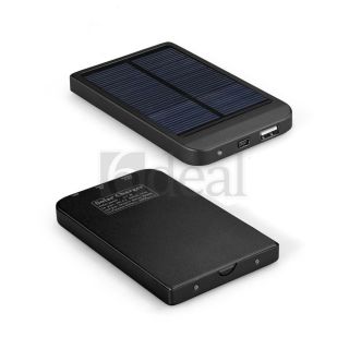 2600MAH USB Solar Ladegerät Externer Akku f. iPhone Samsung Nokia