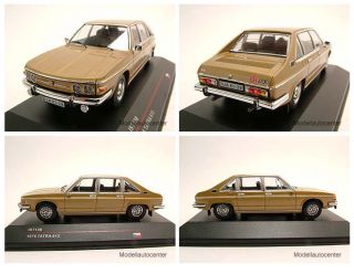 Tatra 613 1976 gold metallic, Modellauto 143 / IST Models