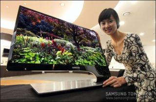 Samsung SyncMaster S27A950D (3D, HDMI, DisplayPort, schwarz (hochglanz