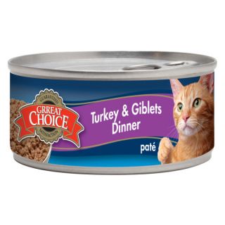 Grreat Choice Turkey & Giblet Dinner Cat Food   Sale   Cat