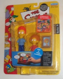 2002 The Simpsons   ROD & TODD FLANDERS Action  