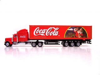 XL COCA COLA Santa Truck LKW Diecast Modell Weihnachten ROT 31cm NEU