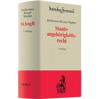 Staatsangehörigkeitsrecht Rechtsstand voraussichtlich Mai 2009