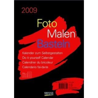 Malen, Basteln, schwarzer Karton (30 x 21 cm) 2009 Bücher