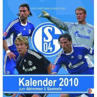 FC Schalke 04 2010. Sammelkarten Postkartenkalender 