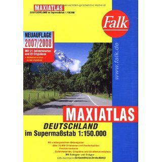 Falk MAXIATLAS Deutschland 2007/2008 im Supermaßstab 1  150 000