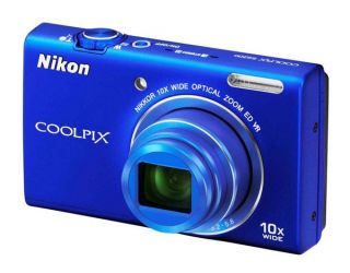 Nikon Coolpix S6200 16MP HD Aufnahmen 6,7cm LCD blau